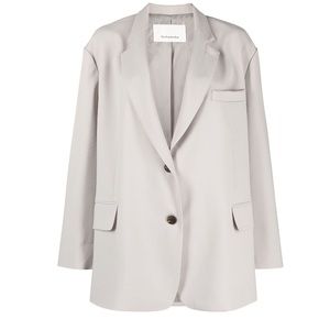 The Frankie Shop Oversized Grey Blazer
